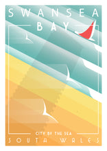 Load image into Gallery viewer, Swansea Bay (City by the sea) Modern & Minimalistic Print