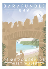 Load image into Gallery viewer, Barafundle Bay (Pembrokeshire West Wales )