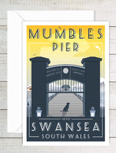 Load image into Gallery viewer, A6 Greeting Card (Mumbles Pier) Swansea