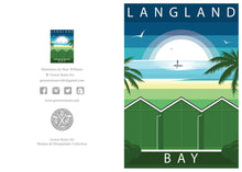 Load image into Gallery viewer, A6 Greeting Card (Langland Bay. Paddle Boarder &amp; Palm Trees)