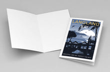 Load image into Gallery viewer, A6 Greeting Card (Langland Bay. Beautiful one day, perfect the next)