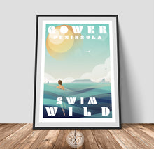 Load image into Gallery viewer, Swim Wild (Gower Peninsula, Rhossili)