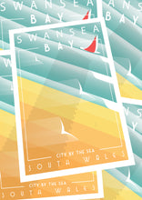 Load image into Gallery viewer, Swansea Bay (City by the sea) Modern & Minimalistic Print