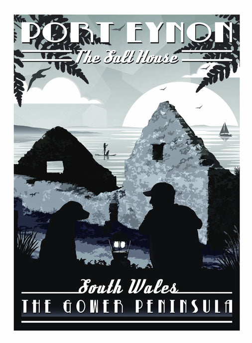 Port Eynon Bay  (The Salt House)