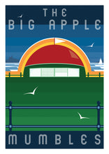 Load image into Gallery viewer, The Big Apple (Mumbles, South Wales) Modern &amp; Minimalistic Print