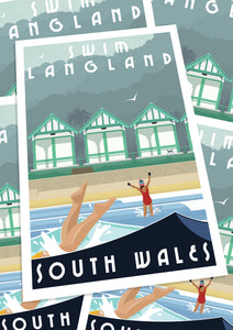 Swim Langland (South Wales) version 2