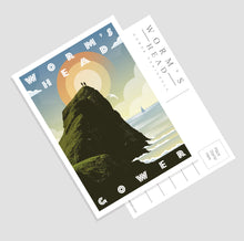 Load image into Gallery viewer, Worm&#39;s Head Heights A6 Postcard