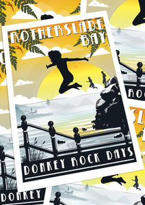 Rotherslade Bay (Donkey rock days)