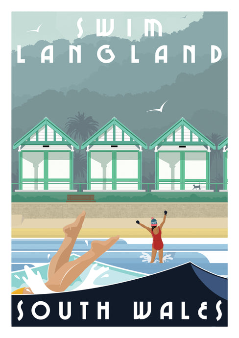 Swim Langland (South Wales) version 2