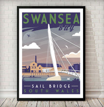 Load image into Gallery viewer, Swansea Bay Marina (Sail Bridge)