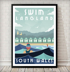 Swim Langland (South Wales)